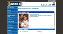 Desktop Screenshot of ncpublichealth.info