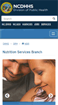 Mobile Screenshot of nutrition.ncpublichealth.info